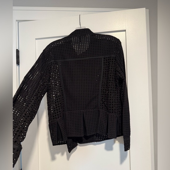 White House Black Market Black  Women's Jacket, Size 12 - Picture 5 of 6